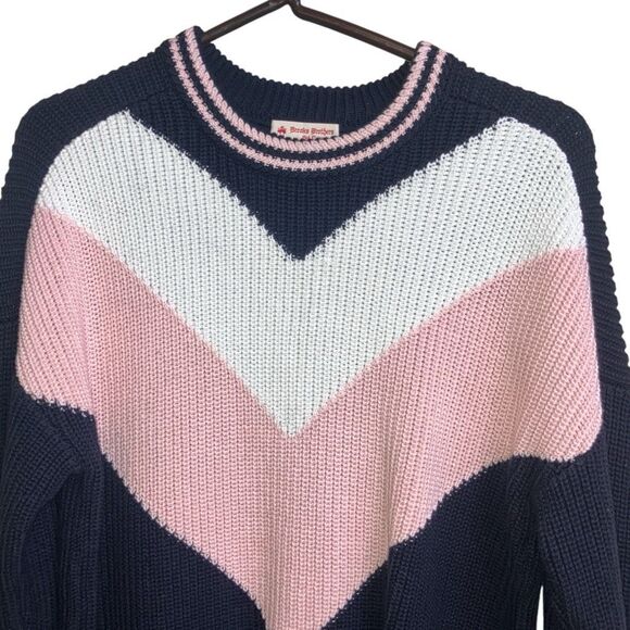 Brooks brothers “red fleece” scoop neck Long sleeve knit sweater women’s medium - Picture 4 of 6